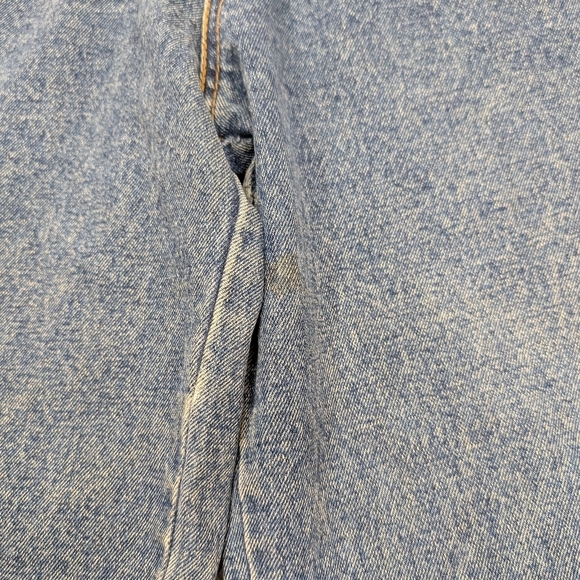 Vintage Lawman Jeans Womens 11 27 Blue Western Bareback Straight Leg High Rise - Picture 4 of 10